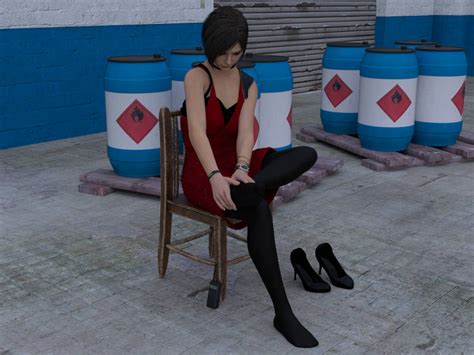 ada wong feet|Ada Wong resting her feet (Resident Evil) [Kairunoburogu] .